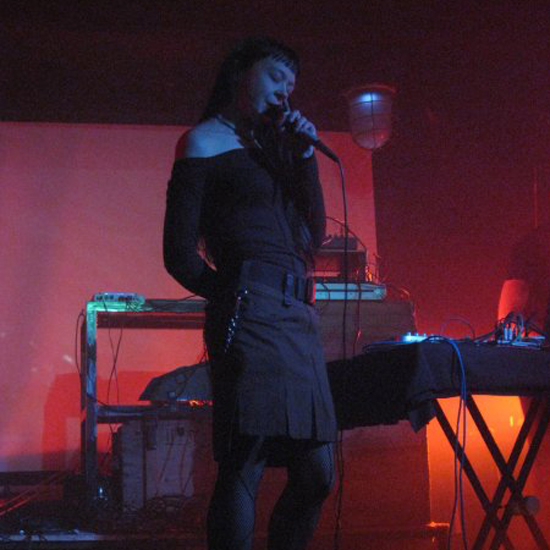 On stage